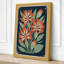 Floral Woodcut Botanical 1 Piece Wrapped Canvas Wall Art-616149714-616149718