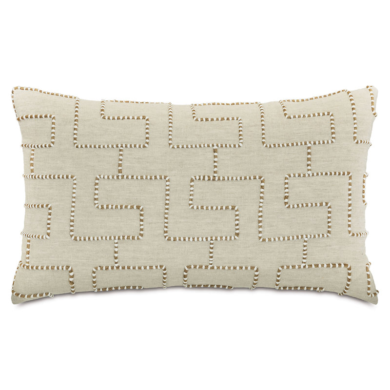 Wren Linen Lumbar Pillow Cover & Insert