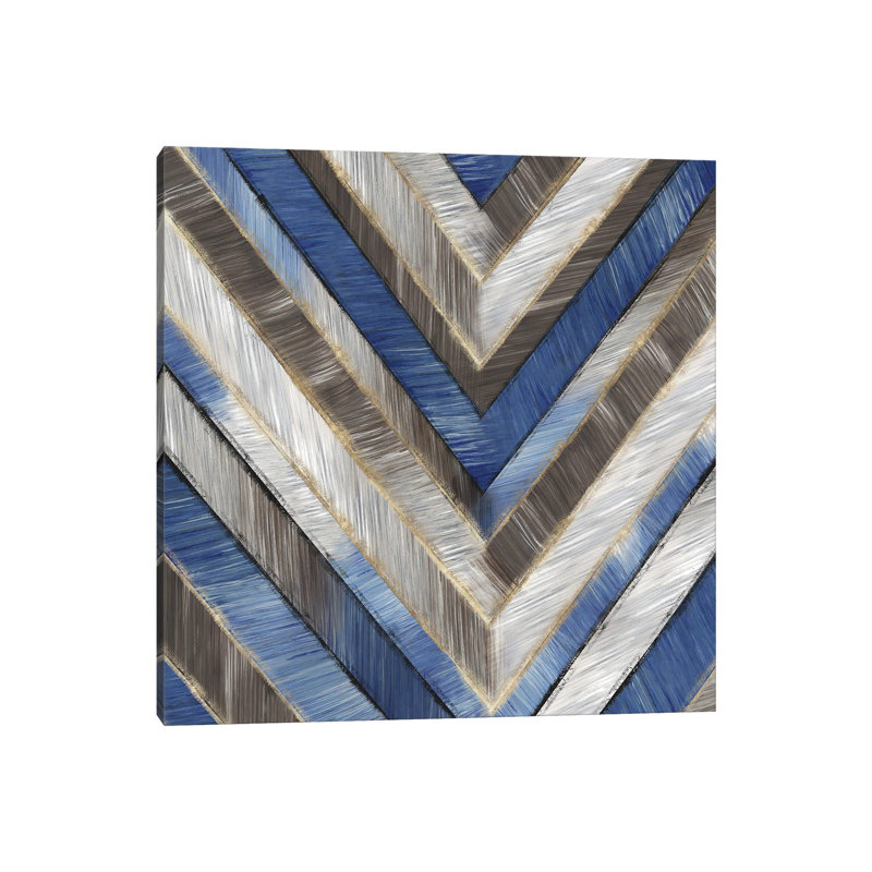 Travel In Time I by Eva Watts - Wrapped Canvas Painting, 30.48 cm H x 30.48 cm W