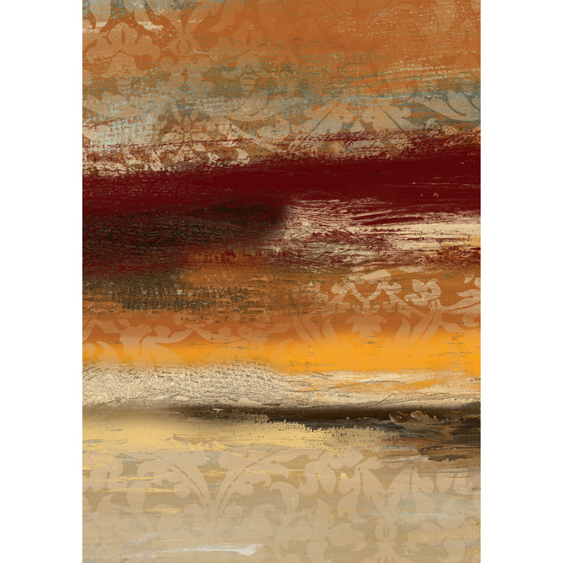 Rust Abstract - Wrapped Canvas Painting, 122cm H x 81cm W x 3.8cm D