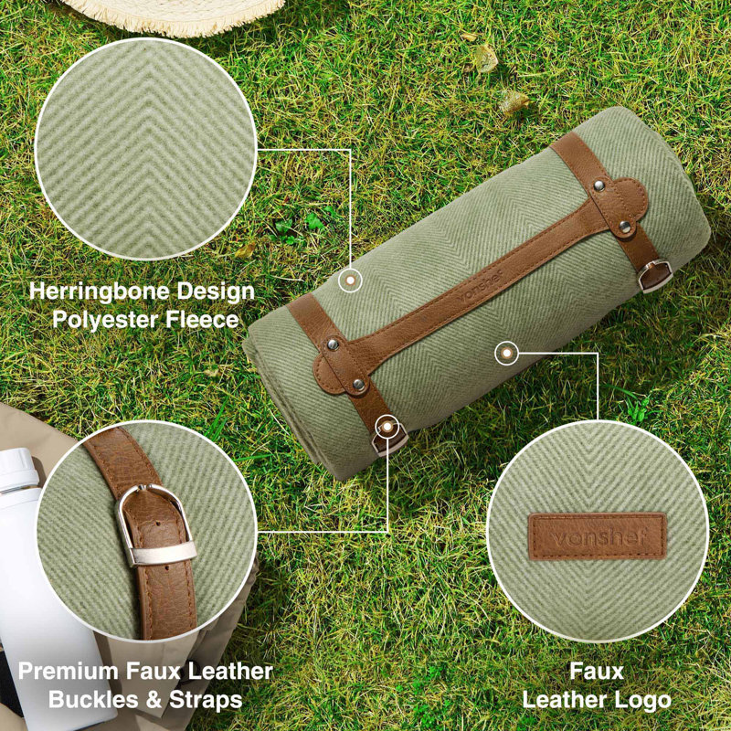 XL Picnic Blanket, Green