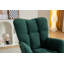 Chaise berçante en tissu Teddy-207878353