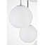 Luminaire suspendu sphérique en grappe 5 lumières avec accents en verre Snead-505641554-505641553