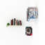 Tablette murale rose en bois rose-121095628