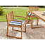 Adamina 8 - Person Acacia Patio Dining Set with Rectangular Table , Cushions Included-580151655