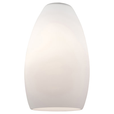 9'' H Glass Oval Pendant Shade
