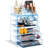 Delorse Plastic Makeup Organizer-813151065