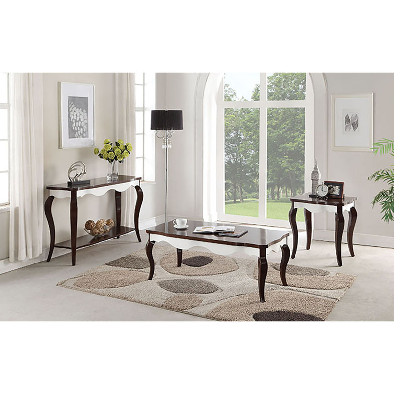 Table de canapé avec pieds Cabriole