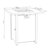 50000 28 - Inch Propane Fire Pit Table With Stainless Steel Burner, Lava Rocks, And Tabletop For Outdoor Spaces Square , Wrapped Frame, Continuous Combustion, Garden Courtyard