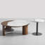 Ensemble de tables basses en marbre