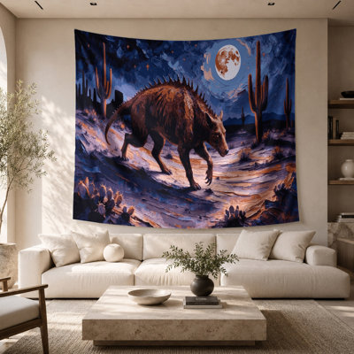 Tapisserie murale 10 animaux Southwestern Chupacabra