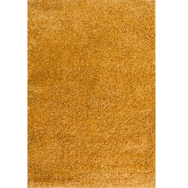 Ophiuchi Solid Colour Shag Area Rug, Rectangle 60 x 110cm