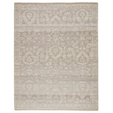 Collinston Oriental Area Rug in Taupe