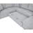 122 Inch Pull Out Couch, Rabbit Plush Fabric Sofa Bed With USB Ports & Comfy Upholstered, Oversized U Shape Sectional Sleeper Sofa Bed With Storage Chaise-806907395