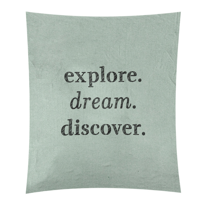 Tapisserie de polypropylène discover de rêve en polyester, H 60 po x l 51 po, Vert / noir