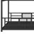 L-Shaped Metal Twin Over Full Size Bunk Bed-106001688