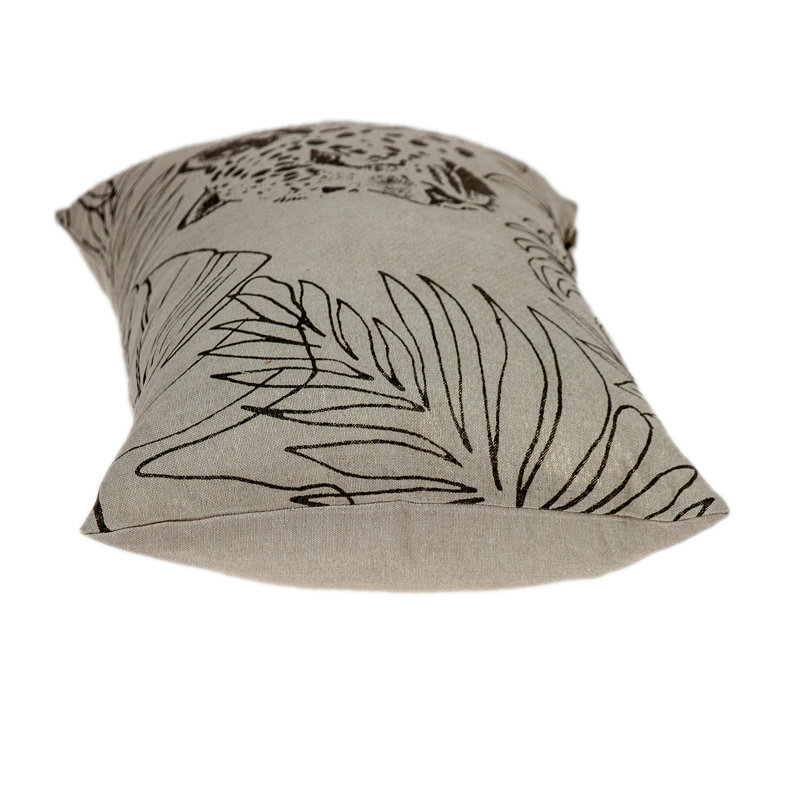 Parkland Collection Ursula Transitional Beige Throw Pillow