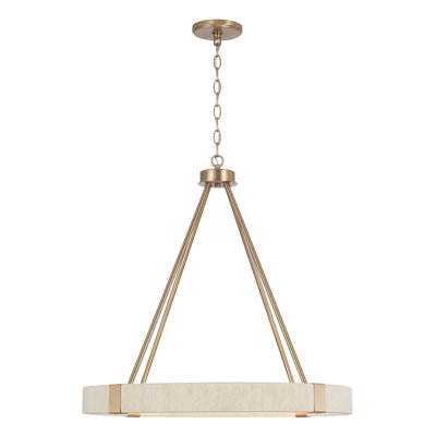 Lustre en roue de chariot Dorrin