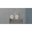 Applique murale pour salle de bain 2 lumières en nickel brossé Khenifra-1634585240