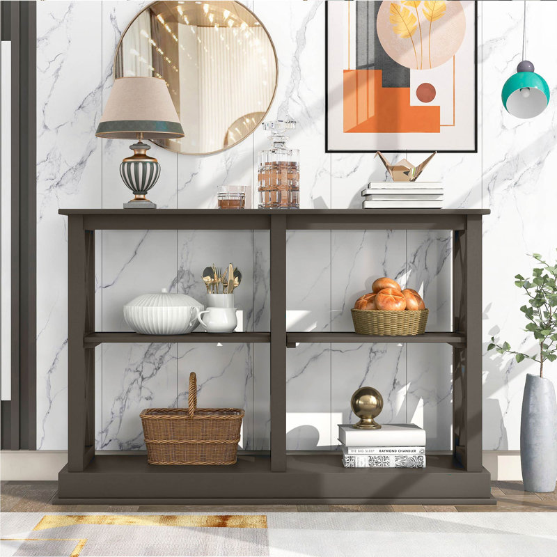 Console 46,5 po Barview, Gris