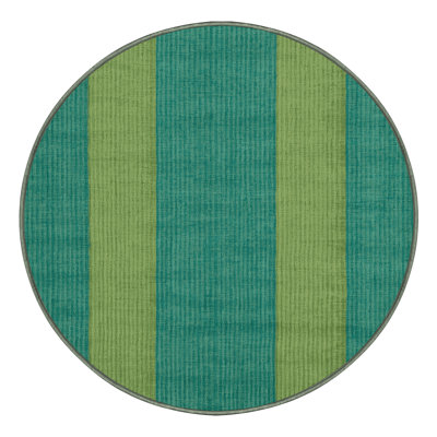 Tapis vert à carreaux lavable à la machine