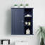 Armoire de rangement murale surélevée au-dessus de la toilette Armoire de rangement murale Armoires à pharmacie en bois-2021466197