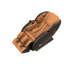 Fauteuil de massage inclinable et chauffant en simili cuir avec repose-pieds inclus-1377357643