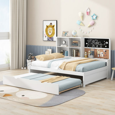 Daybed With Storage Shelves