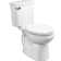  1,1 Gpf Toilette En Deux Pièces Allongée H2Option