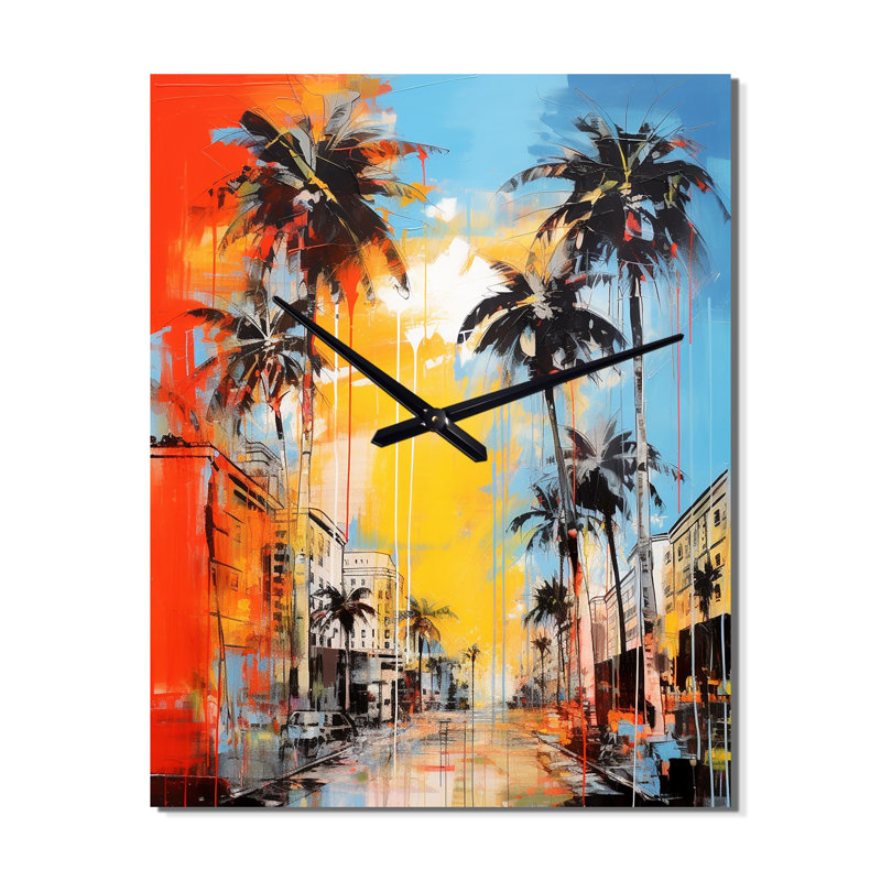 Jeimmy - Horloges murales florales, Petit
