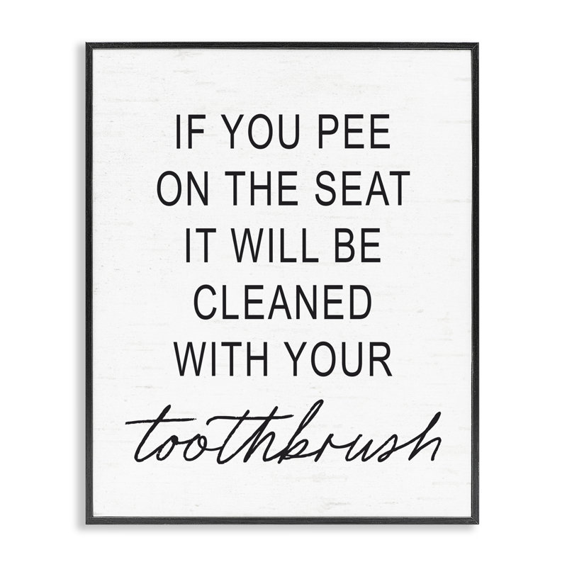 «Sassy Clean With Tooth», giclée encadrée, signée lettrée et doublée, H 14 po x l 11 po, Giclée encadrée noir minuit