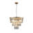 7 - Light Dimmable Tiered Chandelier-309487470