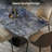 Luxurious Super Crystal Stone Dining Table Set-104470485