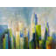Napperon abstrait en polyester Skyline