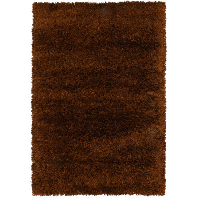 Mondello Solid Colour Hand Woven Shag Area Rug