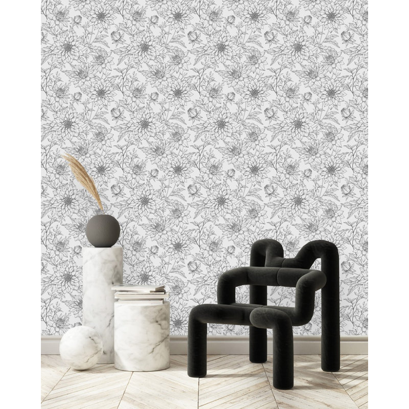 Carreau de papier peint l 25 po, L 2,09 pi x L 18,75 pi