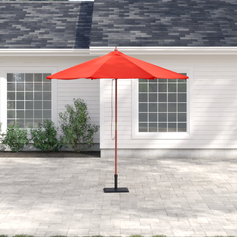 Amplas 270cm Market Parasol, Red