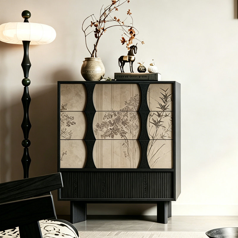 Modern Simple Style Accent Chest