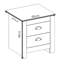 Amarelis 45cm W Manufactured Wood Bedside Table-62720994