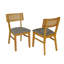 47cm H Fabric Upholstered Parsons Chair-1551549839