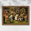 La danse du mariage (2), v. 1566-pieter Bruegel l'Ancien - toile sur mesure encadrée-1248856455-1248856460-1248856475