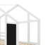 Lit maison avec tableau noir et tiroirs, deux options d'assemblage-1243172196