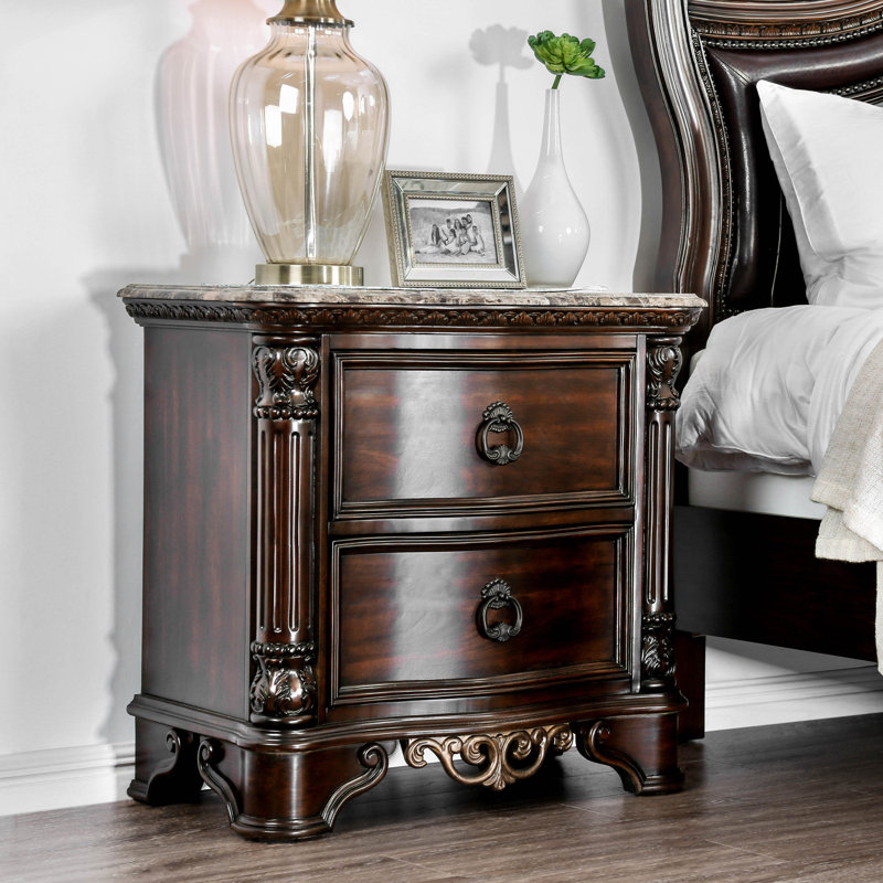 Annamari 30'' W Solid Wood Nightstand