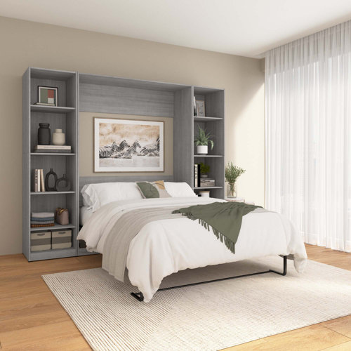 The Twillery Co.® Oneybrook Murphy Bed & Reviews | Wayfair