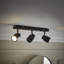 Benton IP44 Rated Bathroom 3 Way Bar Ceiling Light & Warm LED Bulbs-589851421-589495589