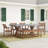 Kinsler 7 - Person Wood Patio Dining Set with Rectangular Table