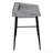 Computer Desk, Home Office, Laptop, Storage Shelves, 48"L, Work, Grey Stone Look Laminate, Black Metal, Contemporary, Modern-1052875614