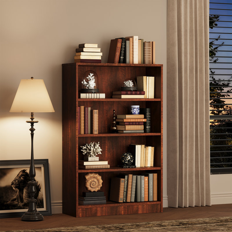 Bibliothèque standard Latitude Run® Gibney, (4 tablettes) H 48,03 po x l 33,07 po x P 11,61 po, Cerise