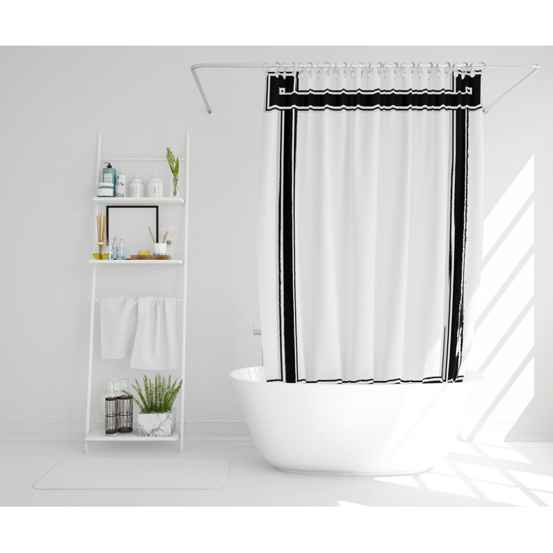 Svantepolk Polyester Shower Curtain Set, 168cm H x 168cm W