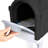 Classic Plastic Residential Mailbox & Post Mount Combo Kit With 2 Access Doors  Light